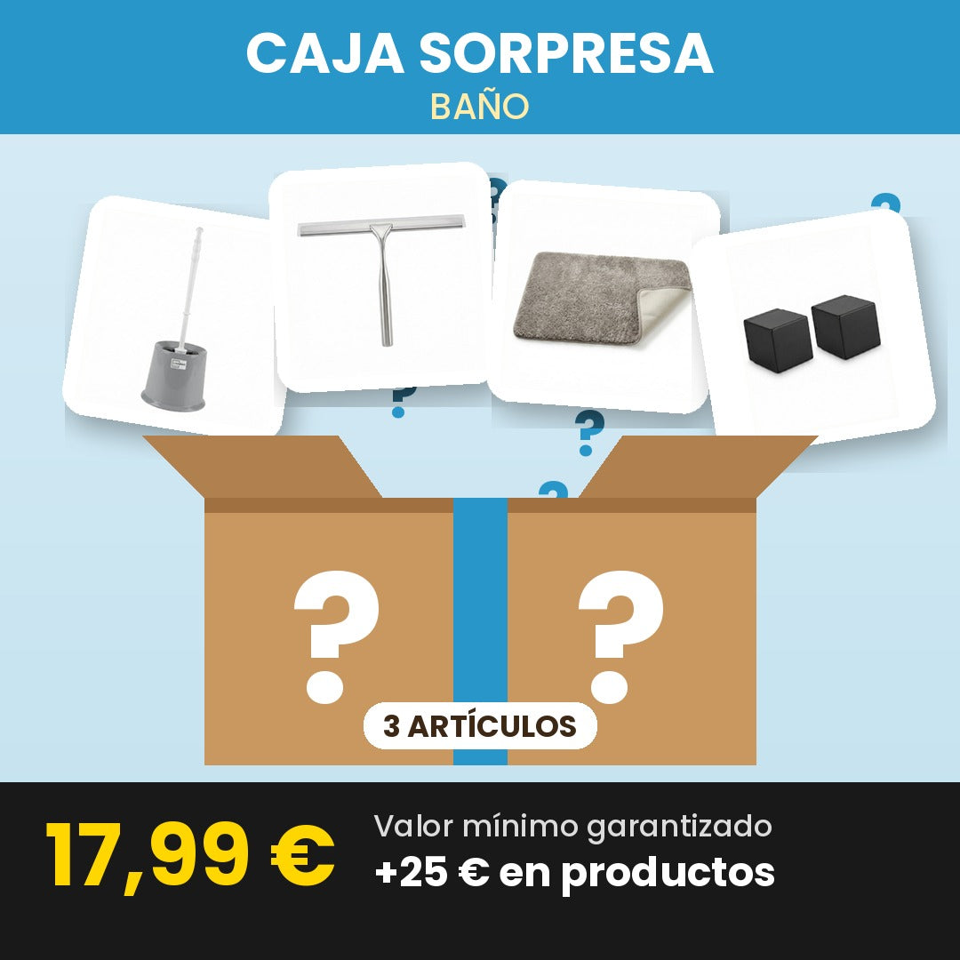 Caja Sorpresa Baño — 3 Artículos para Renovar tu Baño