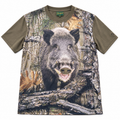 Camiseta Benisport con jabalí talla 3XL sobre fondo blanco