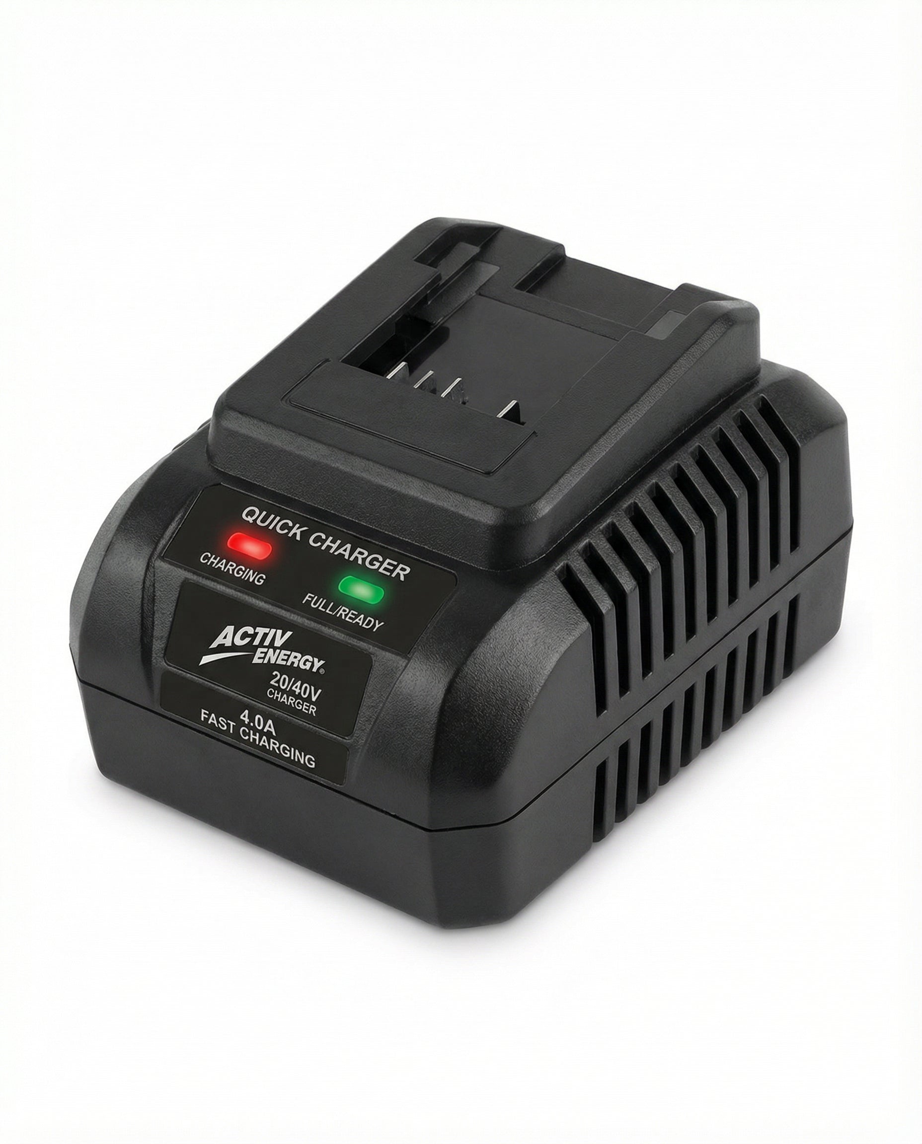 Cargador Rápido 20/40V 4.0A para Baterías Li-Ion | Activ Energy