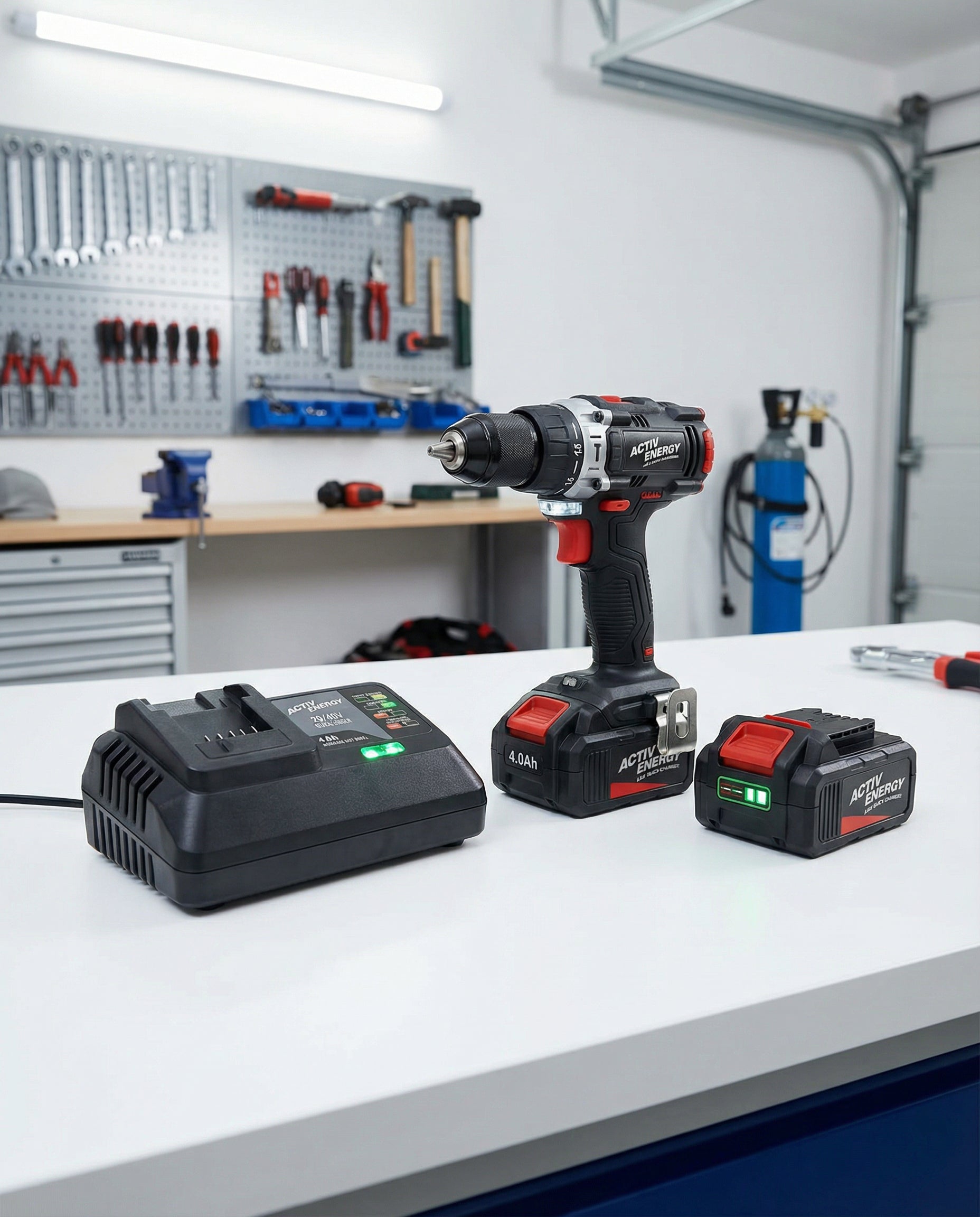Cargador Rápido 20/40V 4.0A para Baterías Li-Ion | Activ Energy