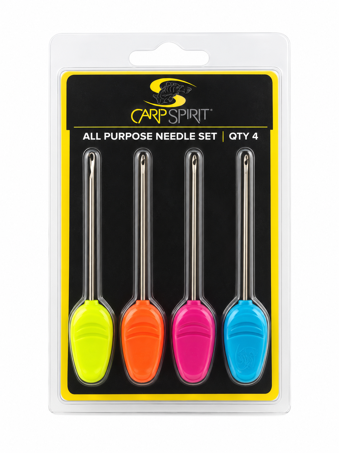 Carp Spirit All Purpose Needle Set x4 sobre fondo blanco