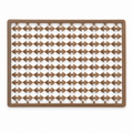 Carp Spirit Classic Boilie Stops Brown x100 sobre fondo blanco
