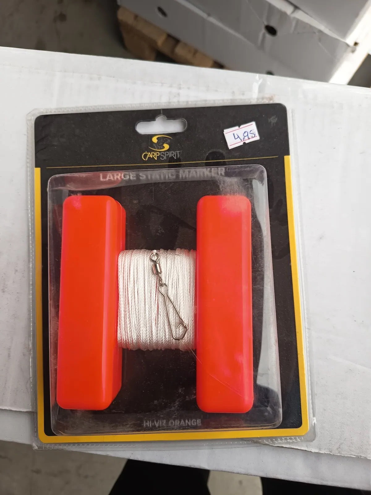 Fotografía real de Carp Spirit Large String Marker Hi-Viz Orange