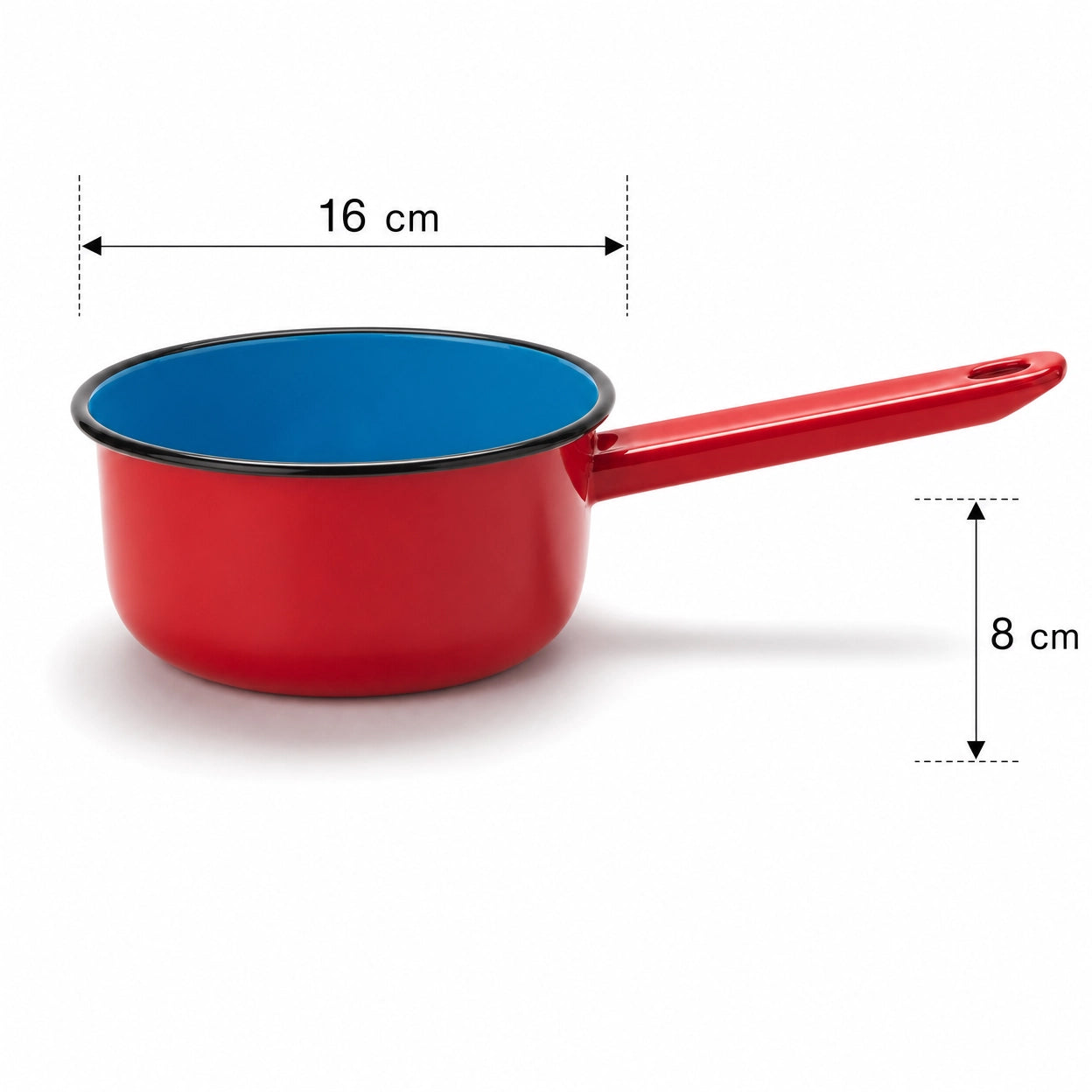 Cazo de Cocina Acero Vitrificado - Inducción y Todo Tipo de Cocinas