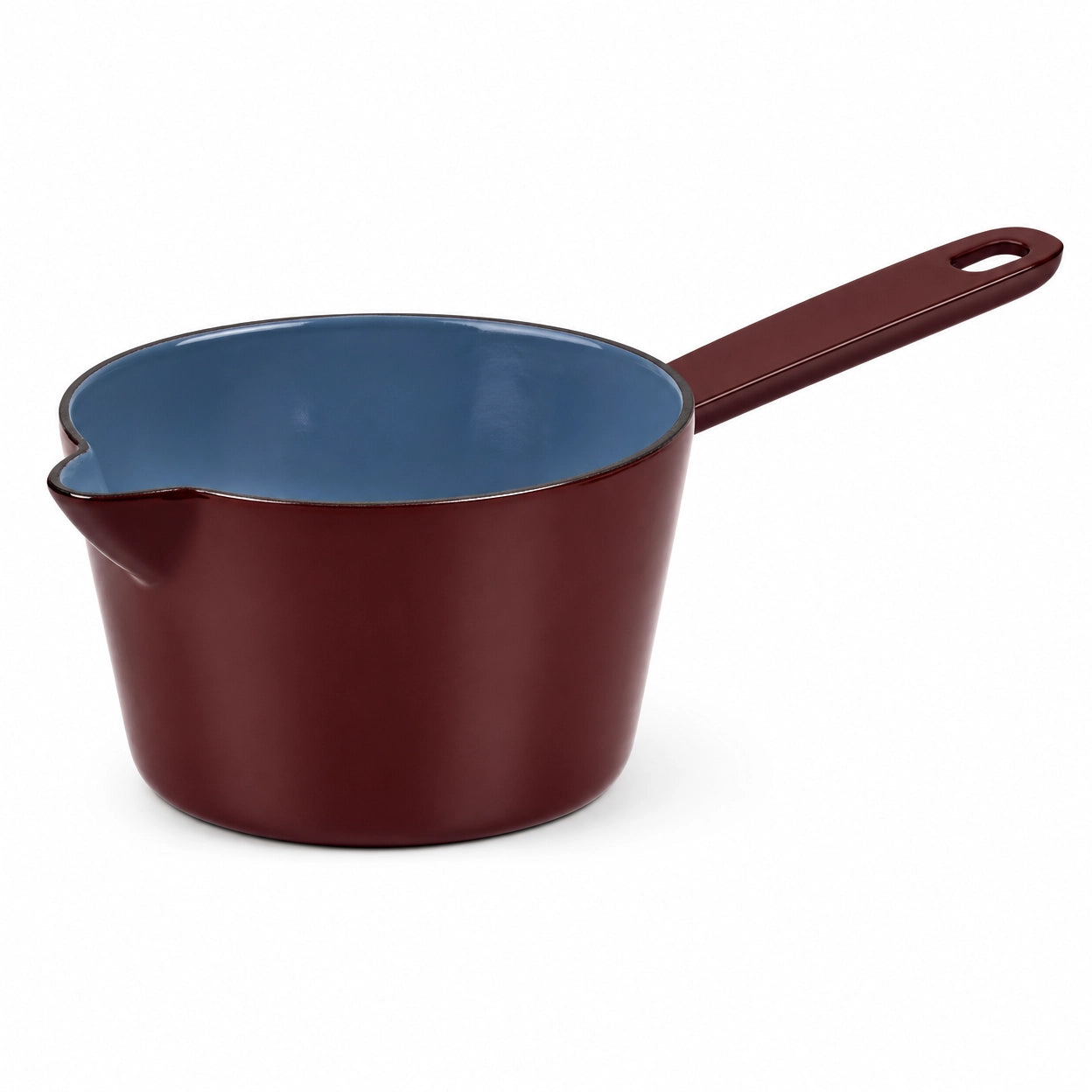 Cazo con Pico Vertedor Acero Vitrificado - Inducción y Todo Tipo de Cocinas