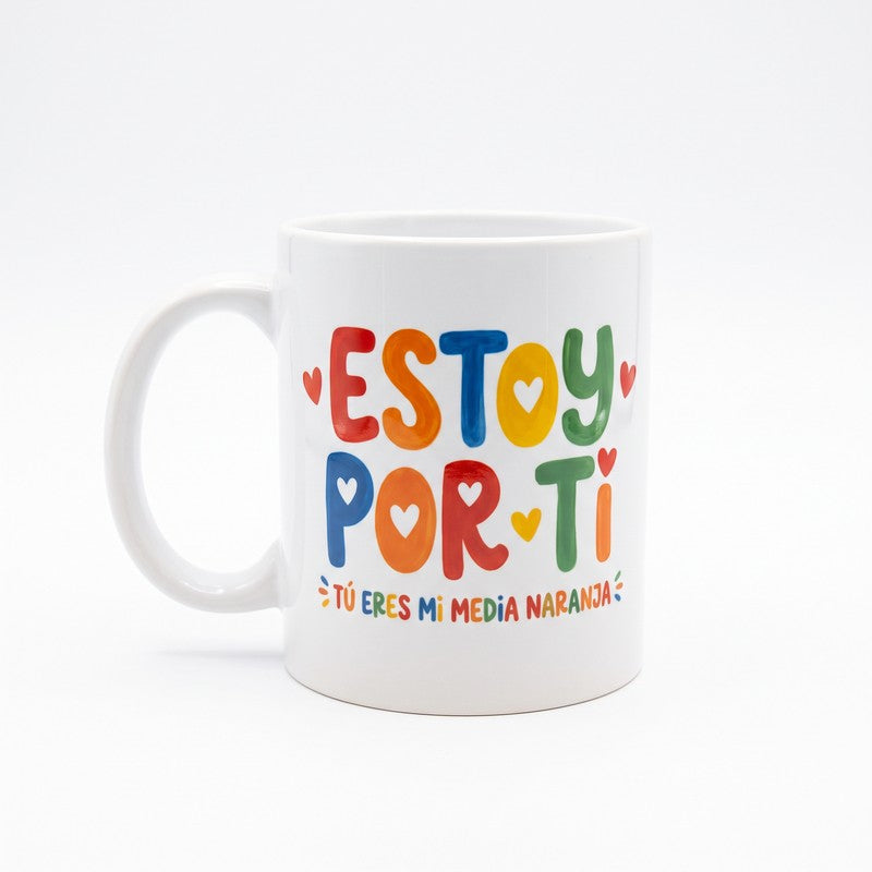 Taza con Mensaje — Estoy por ti