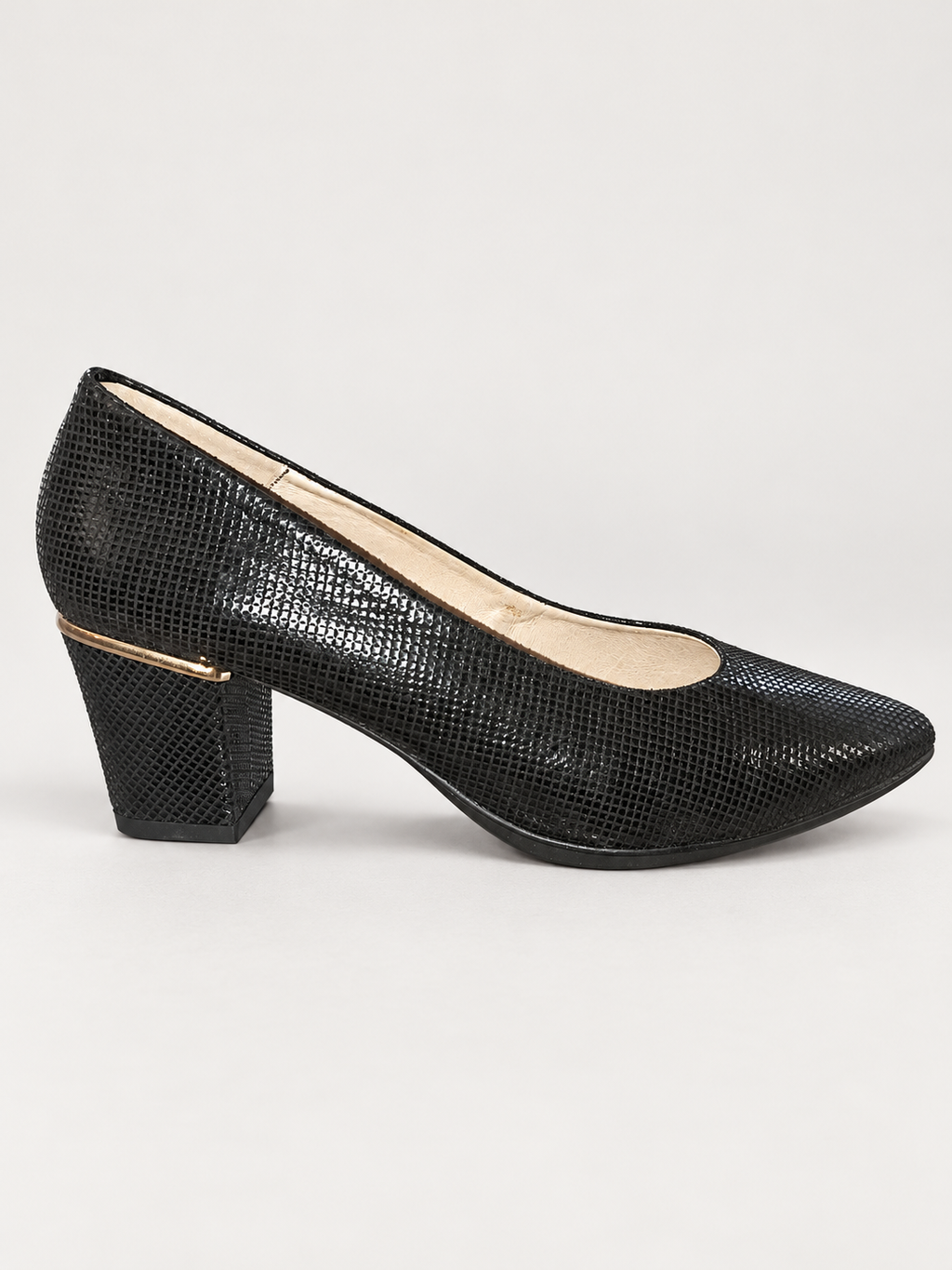 Chamby 735 Tabarca Negro talla 37 — detalle — unidad Z-13