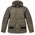 Chaqueta de caza Gamo verde oliva con cananas talla XL sobre fondo blanco