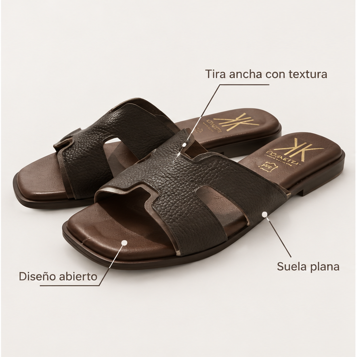 Características de las sandalias Cokket 432 marrones talla 38