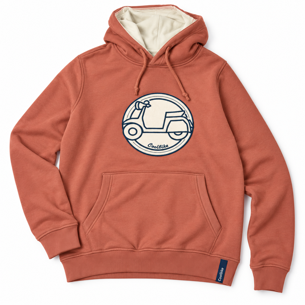 Sudadera Cool Bike SC-97 CB teja con capucha · Talla M · presentacion