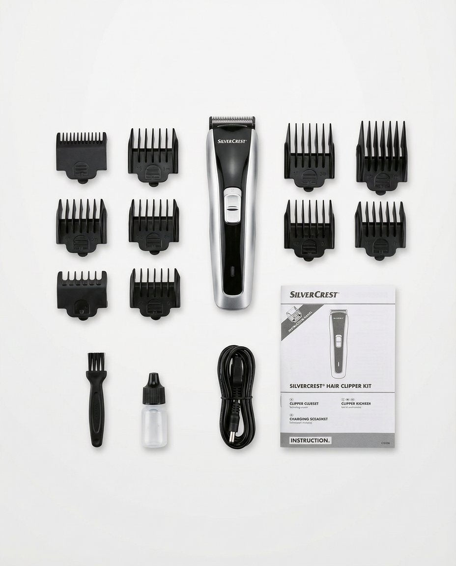 Cortapelos Profesional Recargable con Accesorios - SilverCrest