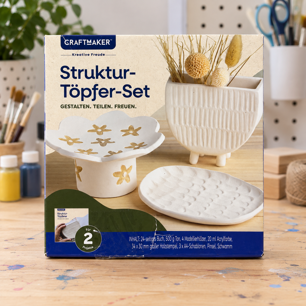 Craftmaker kit de modelado con arcilla para 2 proyectos · ambiente