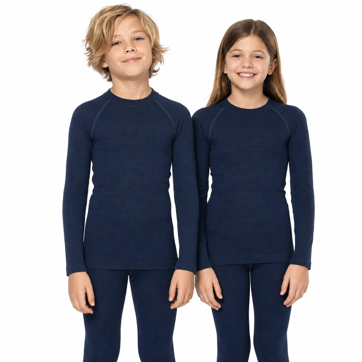 Ropa Interior Térmica Esquí Infantil Crane — Azul (Tallas 122-158)