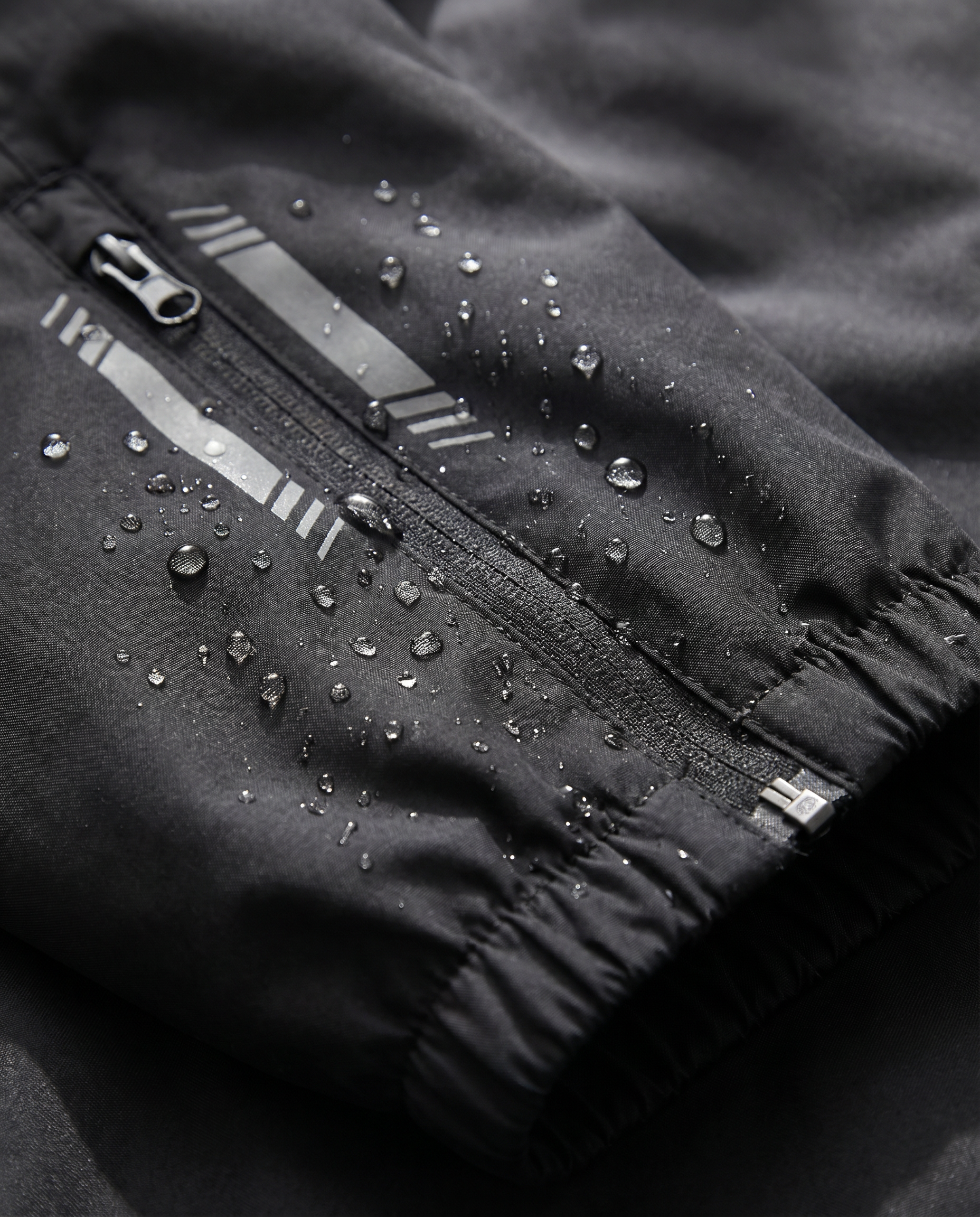 Pantalón Impermeable Hombre — Negro
