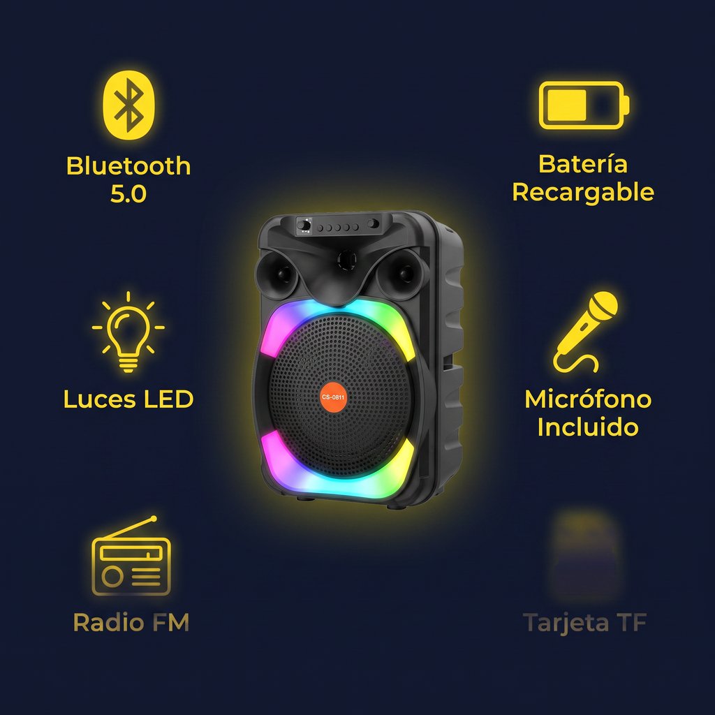 Altavoz Bluetooth Cs-0811