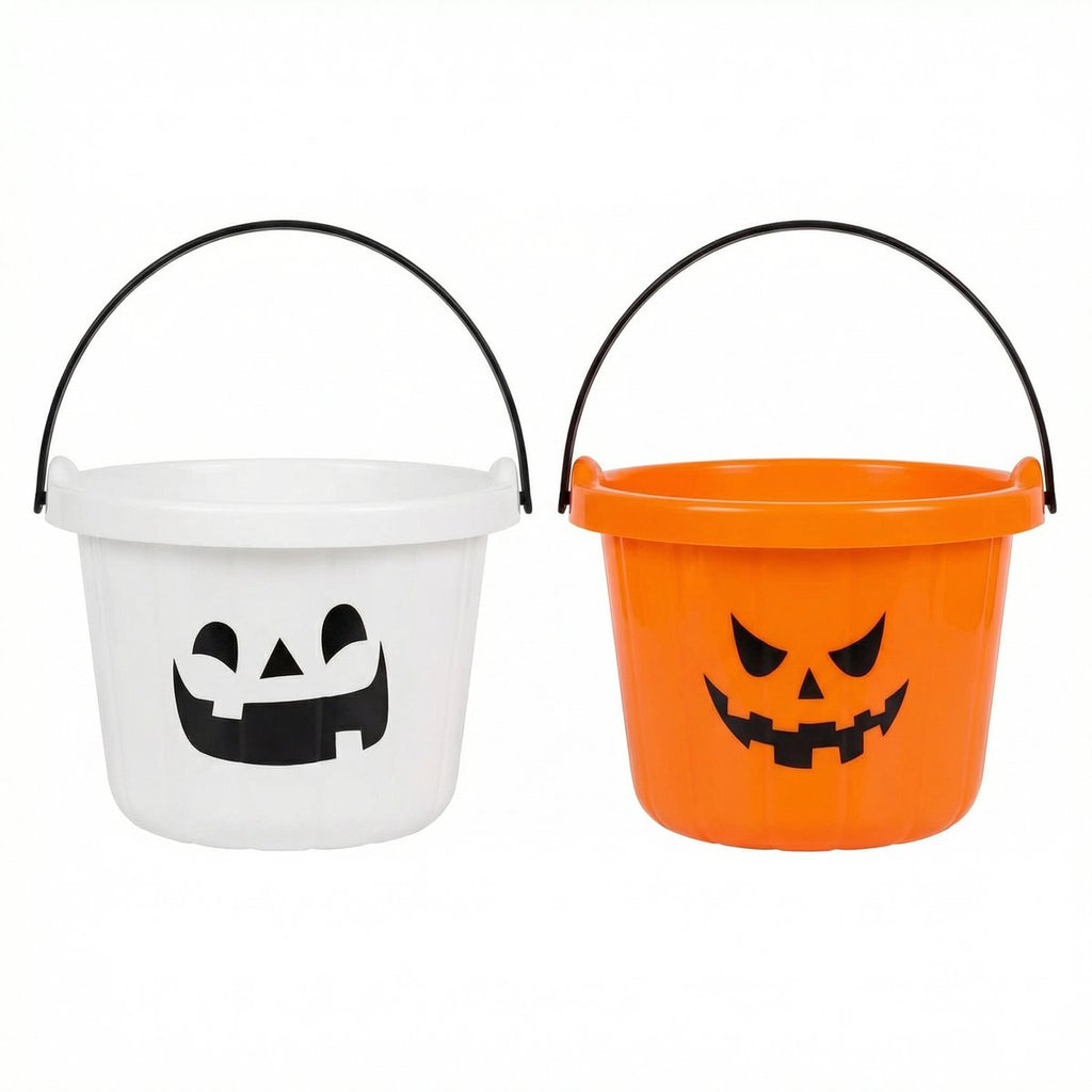 Cubo Halloween Calabaza Modelo Aleatorio