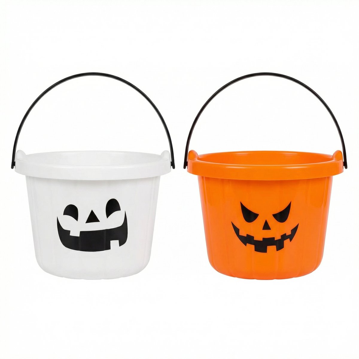 Cubo Halloween Calabaza Modelo Aleatorio