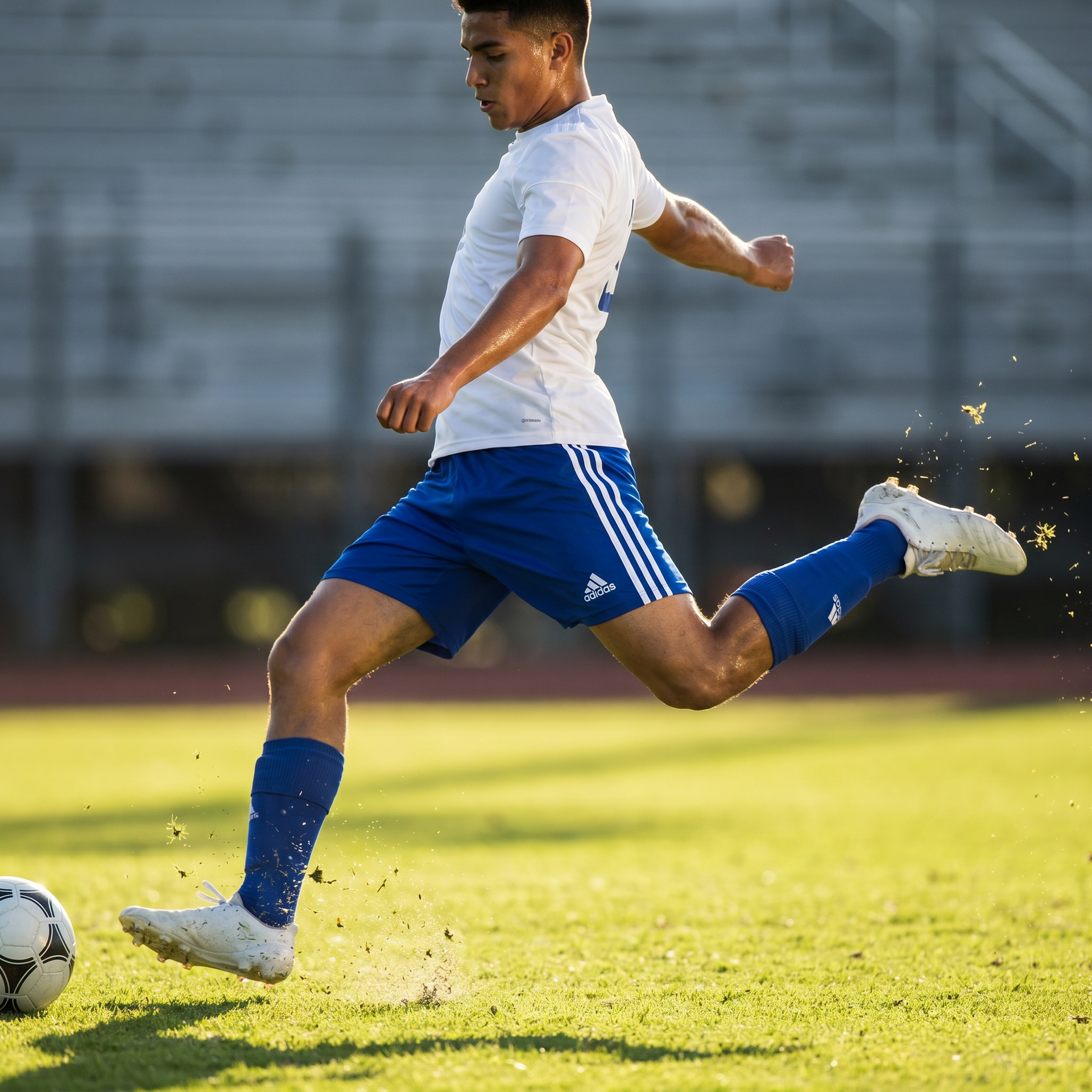 Pantaloneta Adidas Azul — lifestyle fútbol