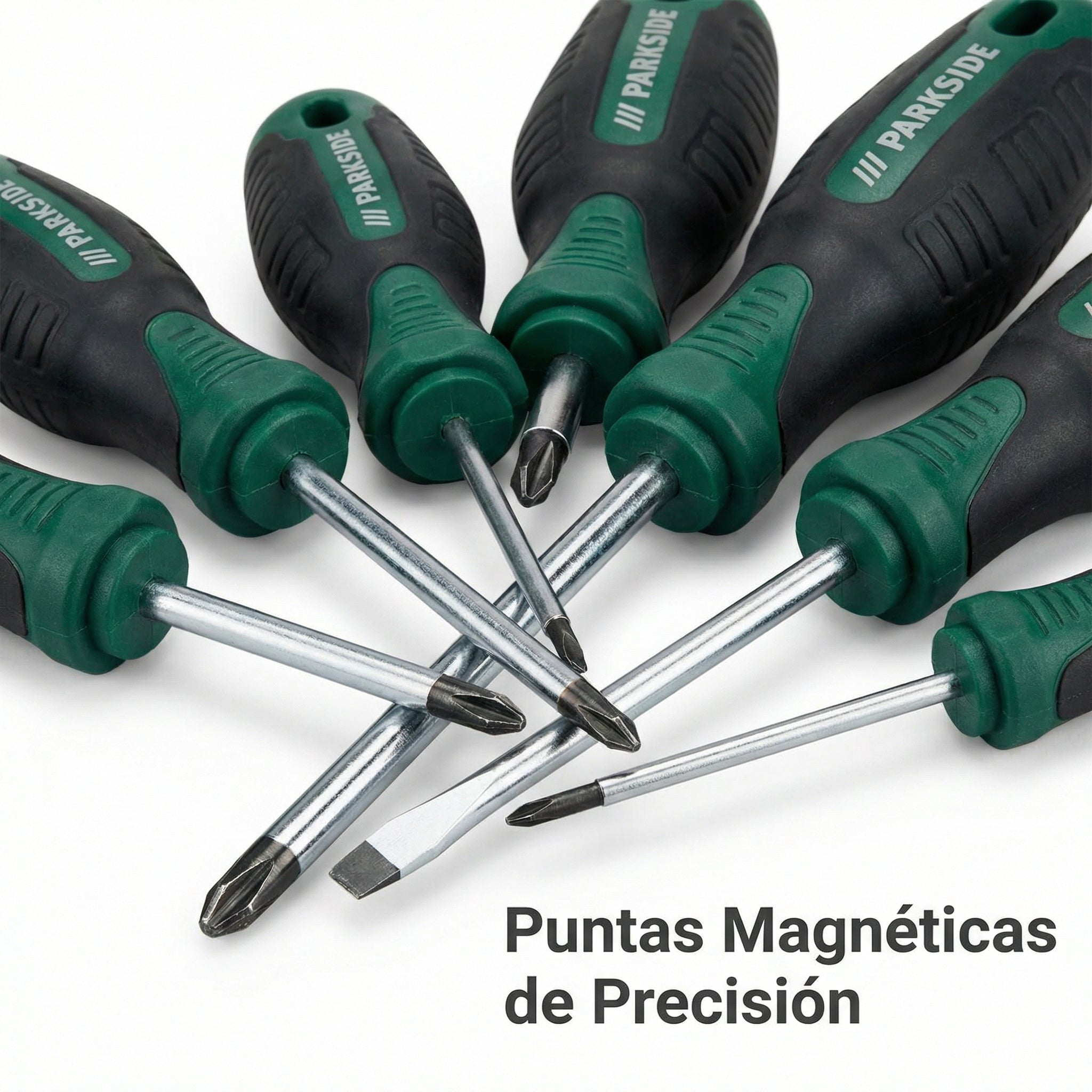 Set Destornilladores y Puntas Magnéticas 37 Piezas con Maletín | Parkside