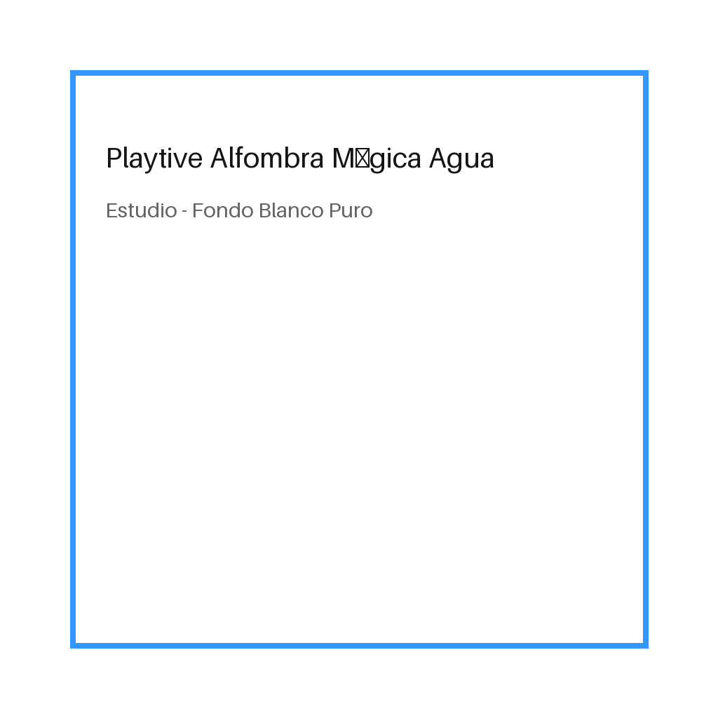 Playtive Alfombra Mágica Agua con Rotulador