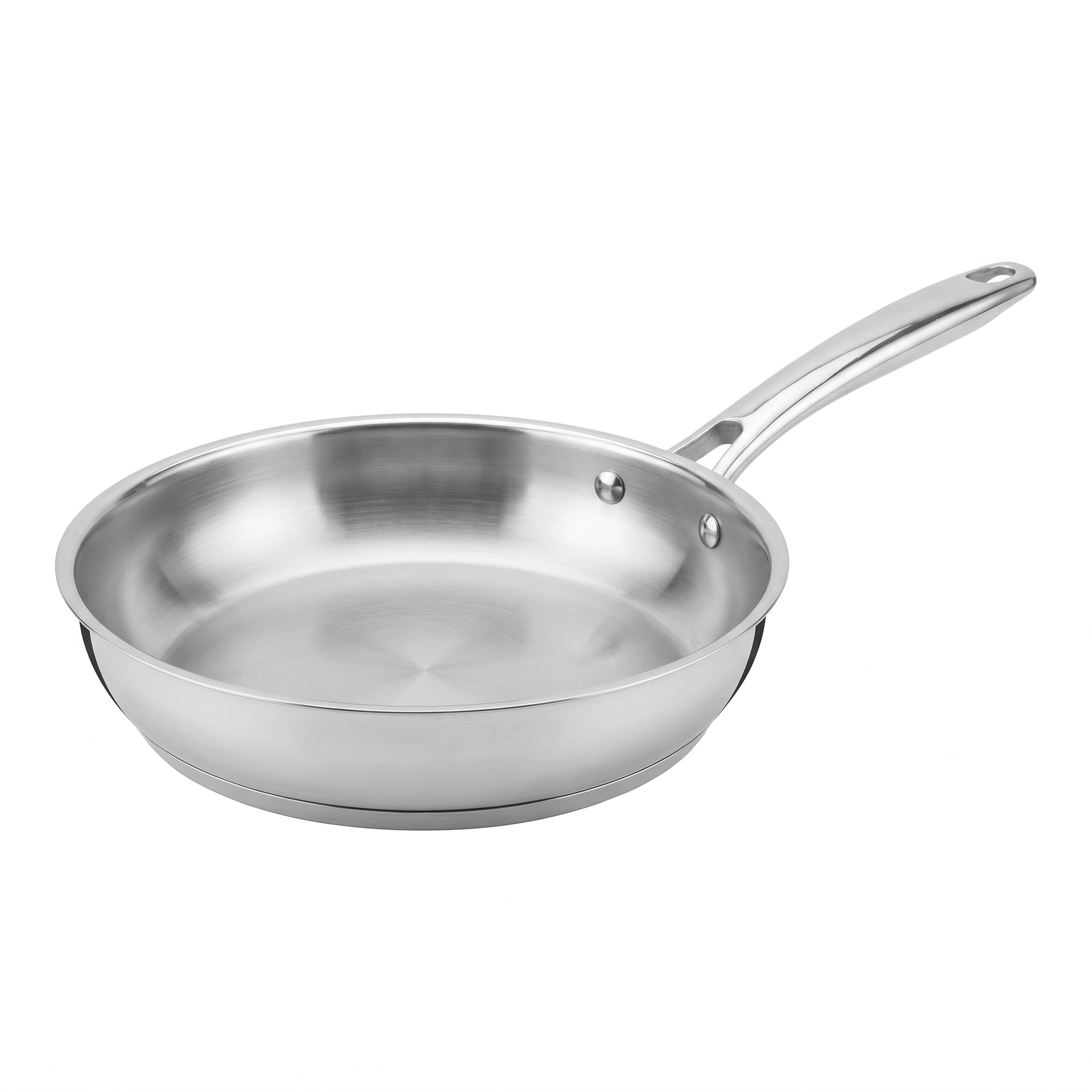Sartén Acero Inoxidable Domotti Vidor 24cm — Apta Inducción