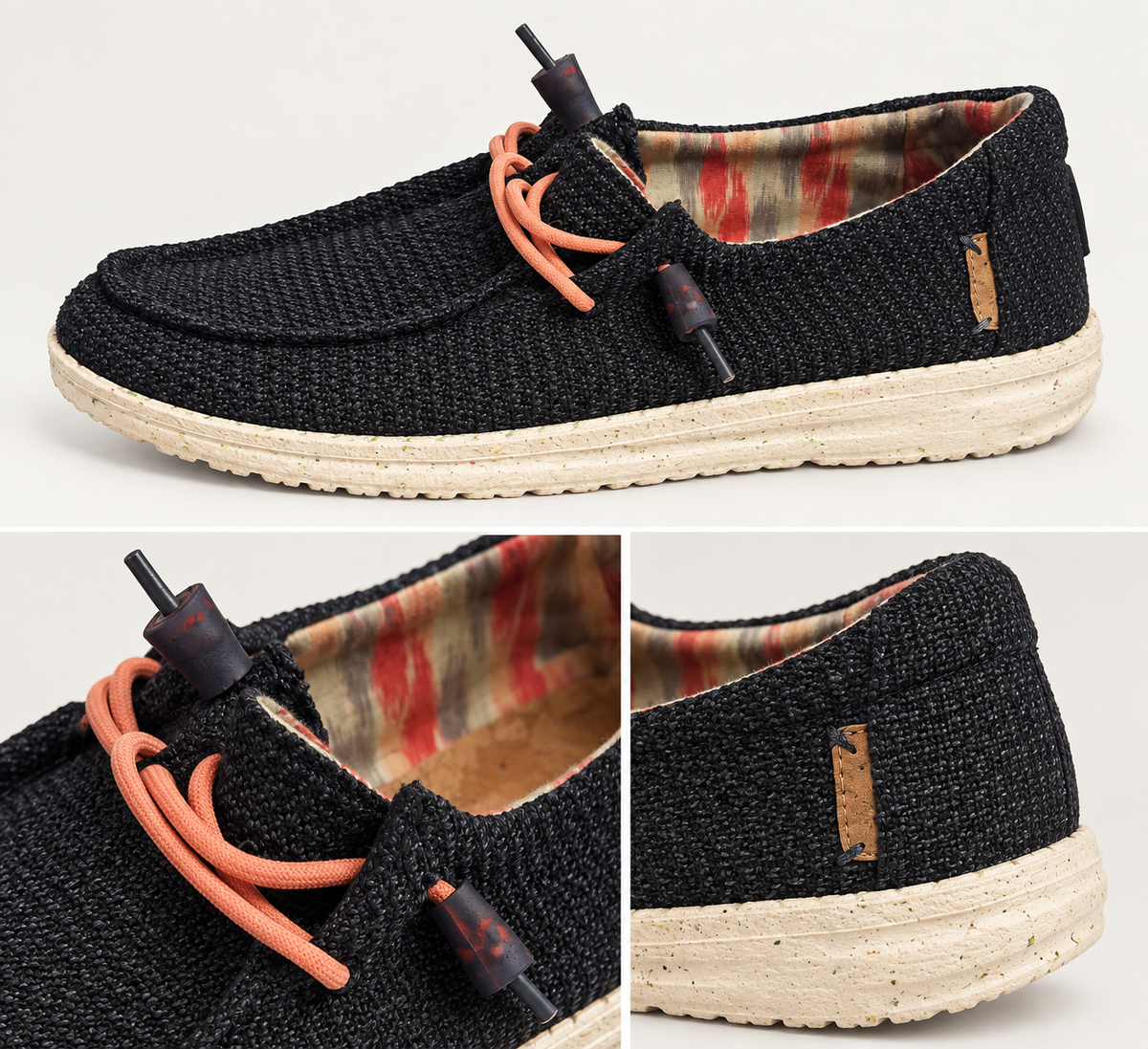 Detalles de las zapatillas Dude Wendy Knit II Iris talla 37