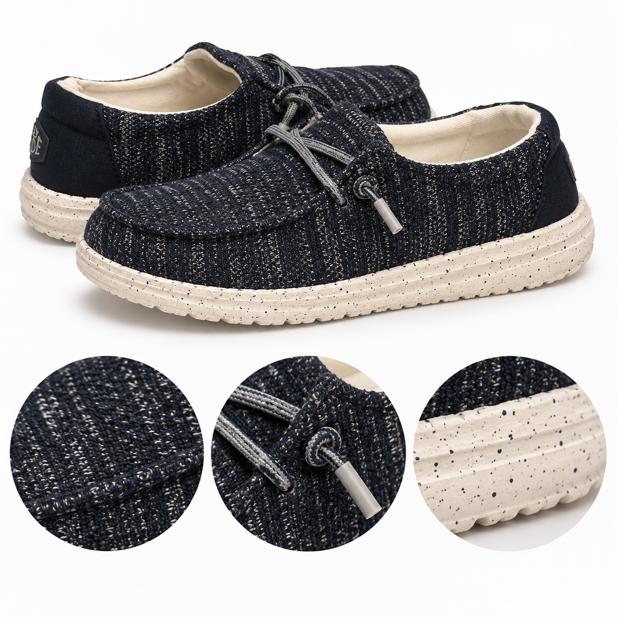 Detalles de los zapatos Dude Wendy Sox navy talla 37