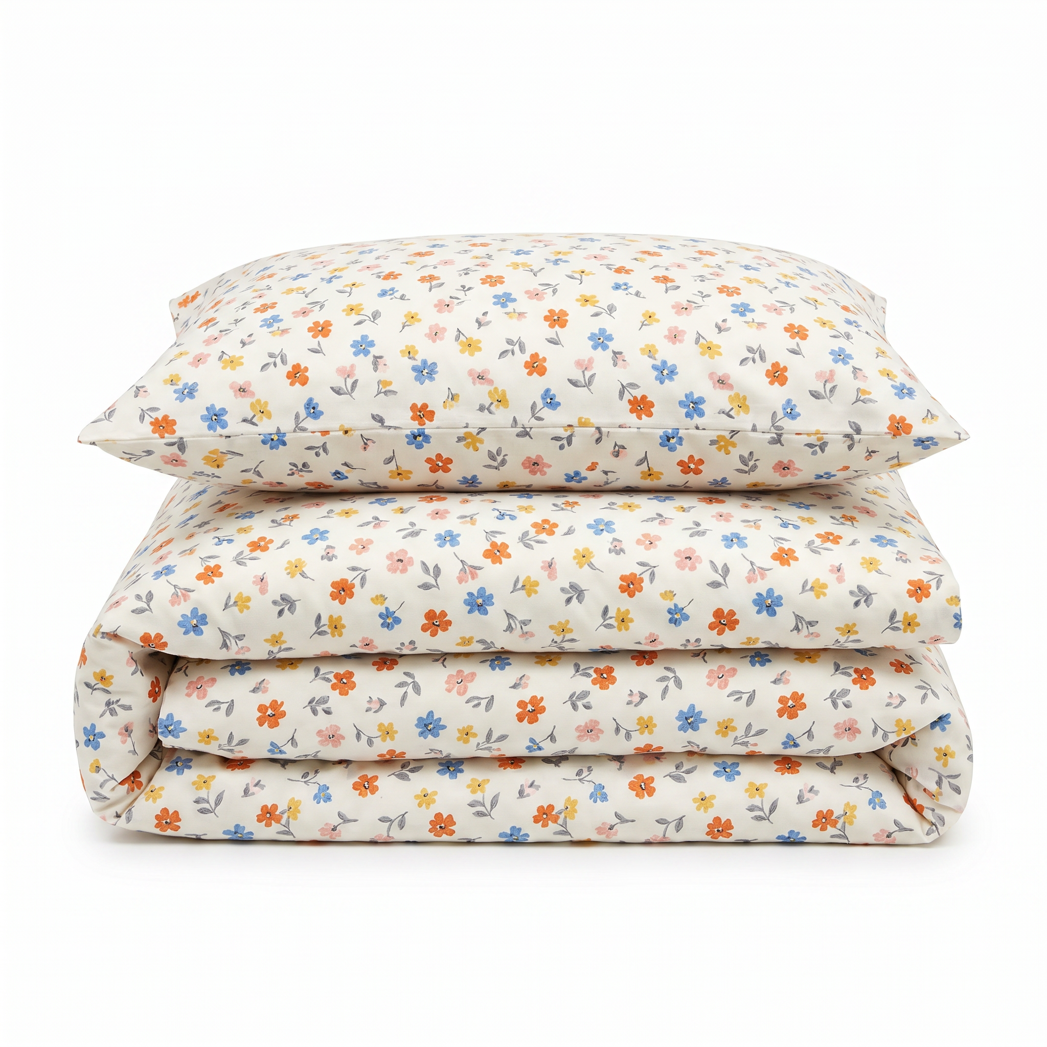 Ropa de Cama Microfibra Novitesse — Flores Silvestres Multicolor 135x200cm