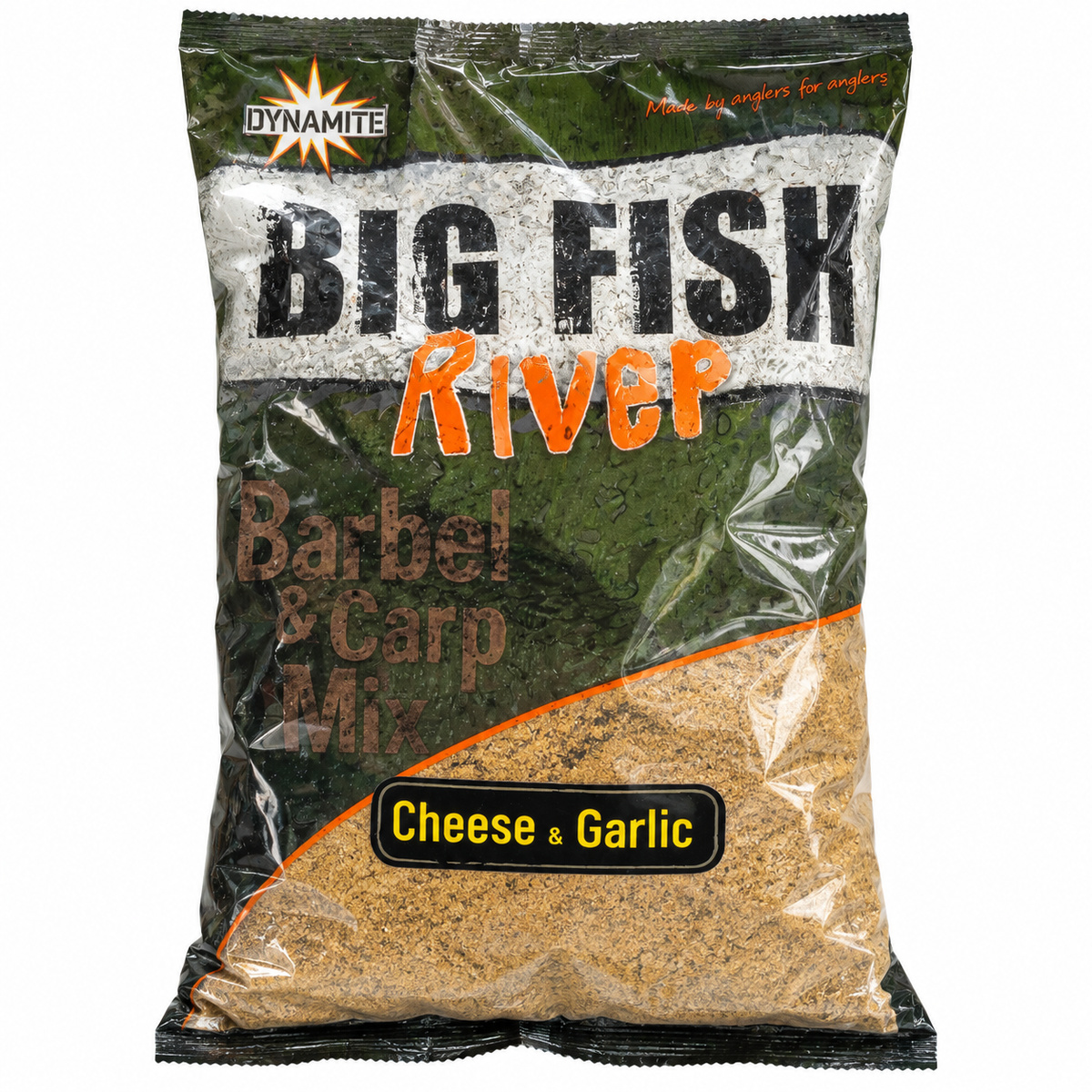 Dynamite Big Fish River Cheese & Garlic Groundbait - imagen principal