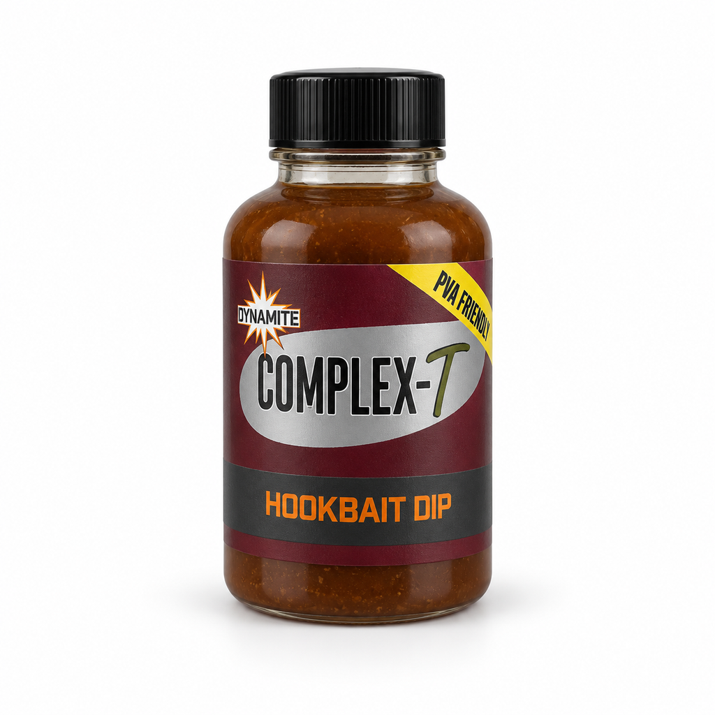 Dynamite Complex-T Hookbait Dip sobre fondo blanco