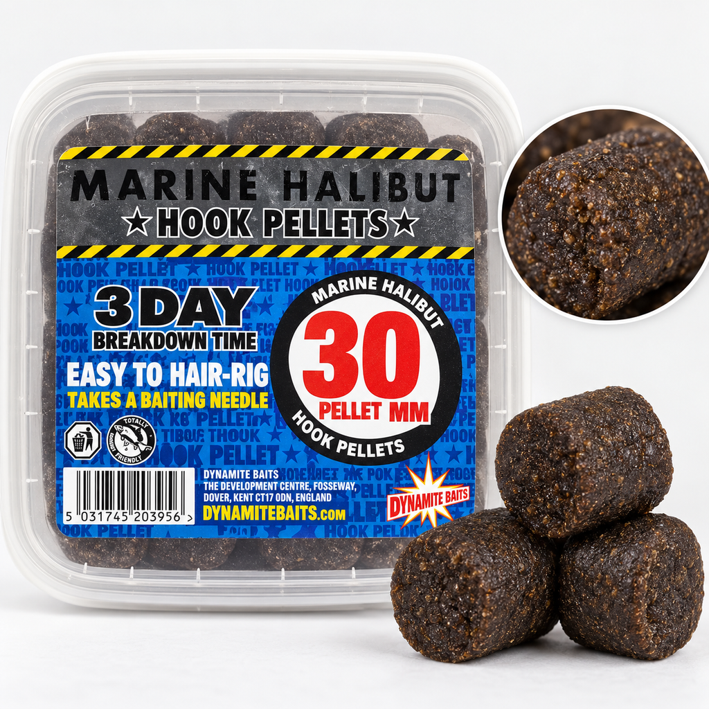 Detalle de Dynamite Marine Halibut Hook Pellets 30 mm