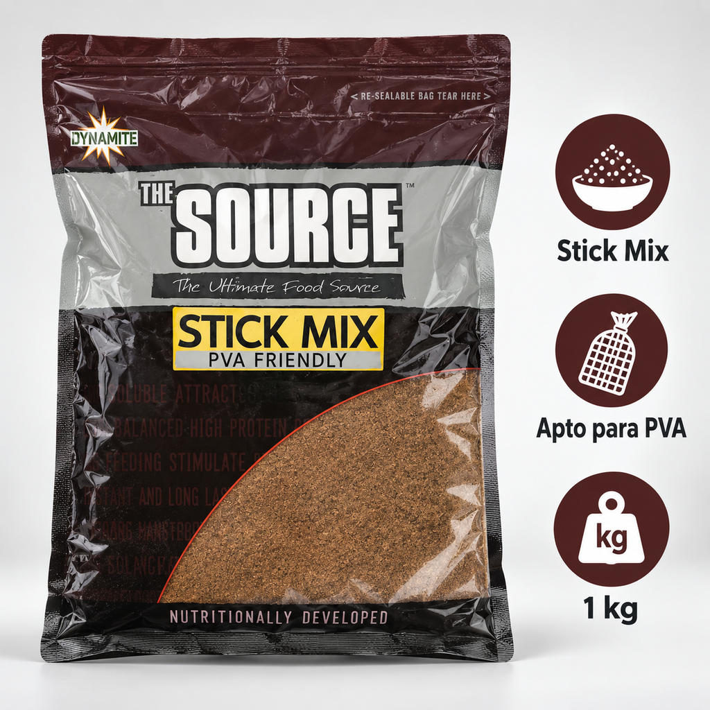 Características de Dynamite Baits The Source Stick Mix