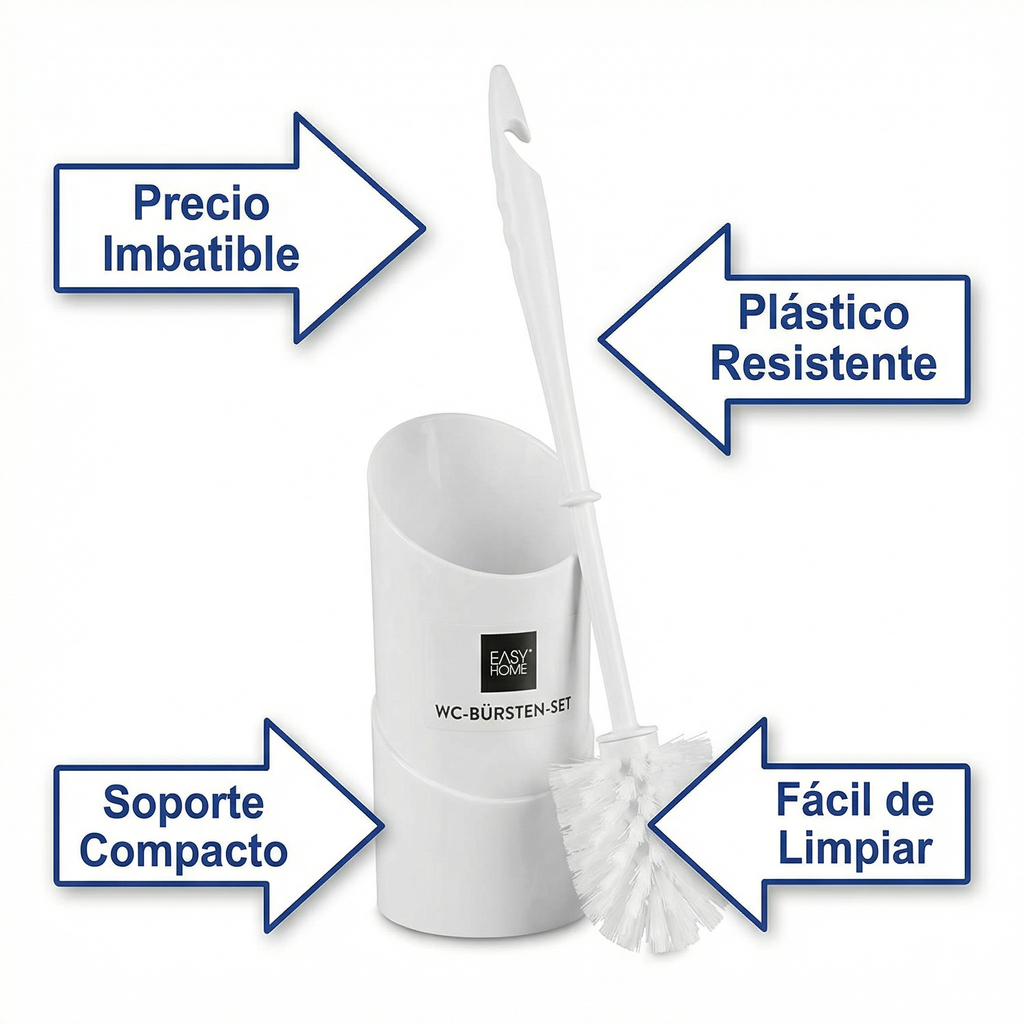 Escobilla de Baño Básica - Easy Home