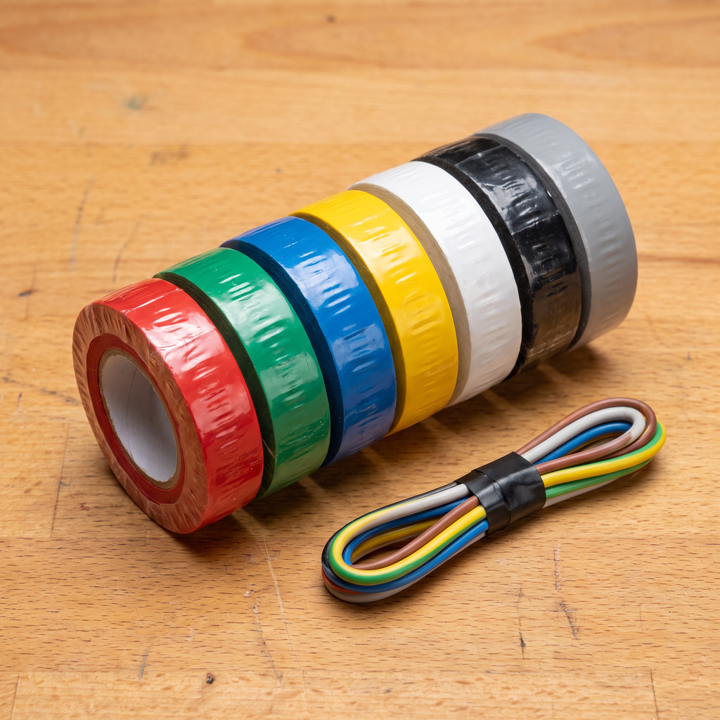 Set de 7 Cintas Aislantes de Colores