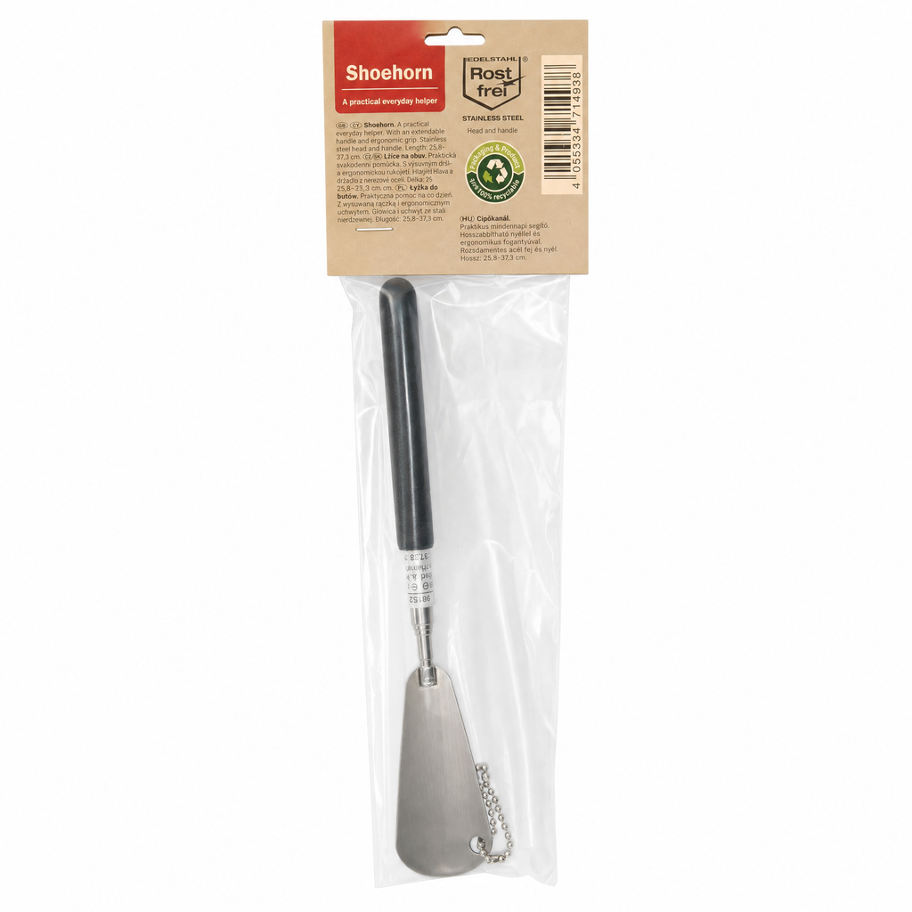 Rustfrei Calzador Ajustable de Acero Inoxidable 25,8–37,3 cm