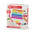 Playtive Juego de fracciones madera real 39 piezas 3+ años
