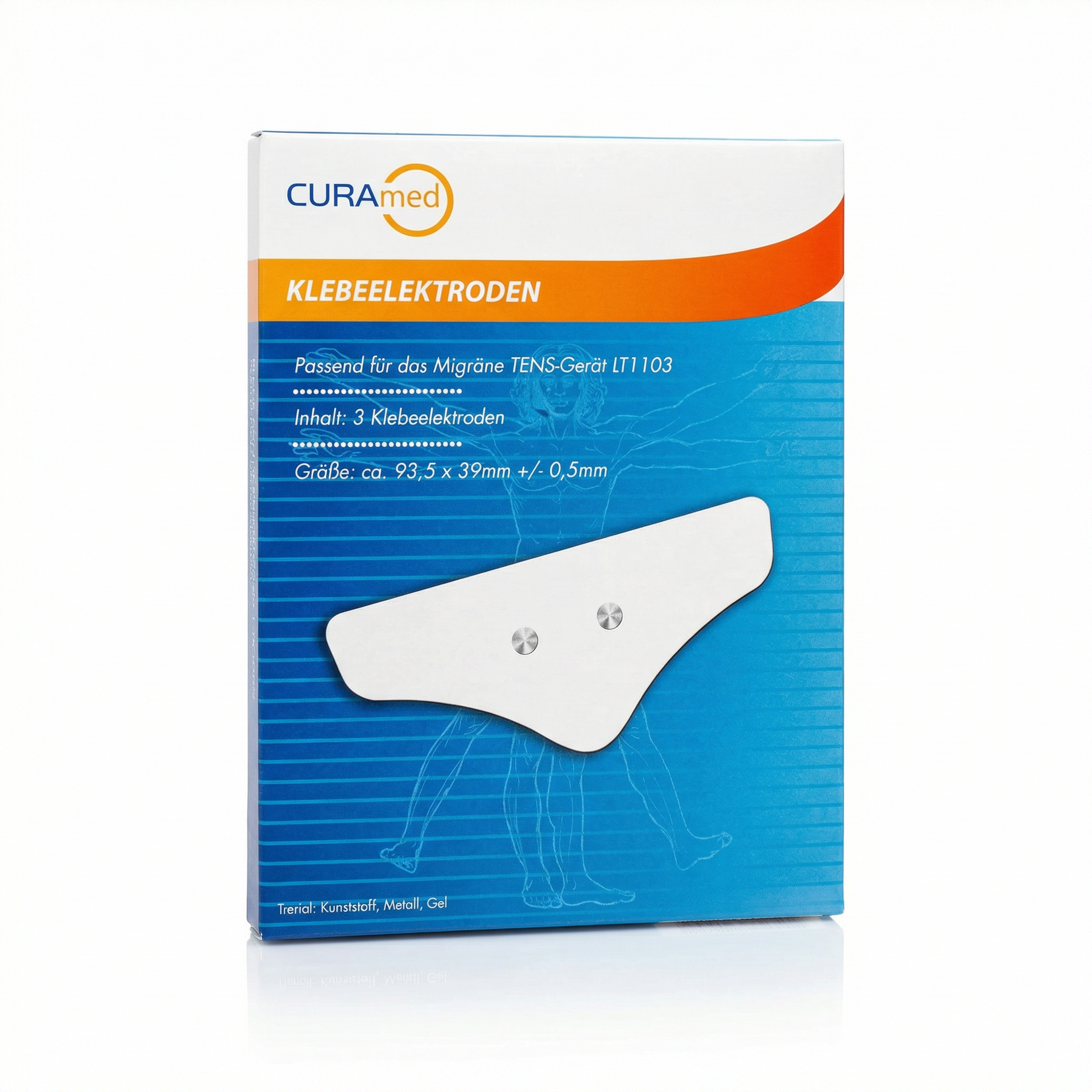 Electrodos Adhesivos TENS Migraña - Curamed
