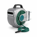 Enrollador Automatico de Manguera Gardenline 20m — Montaje Pared Giro 180