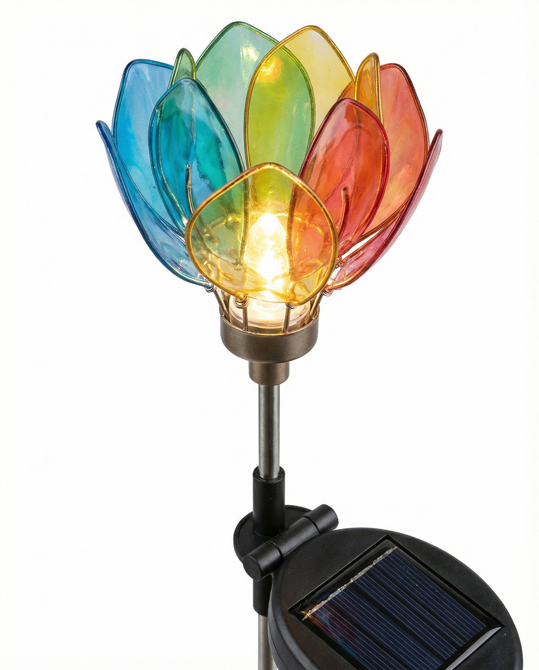 Estaca Solar Primavera Flor Multicolor LED - Belavi