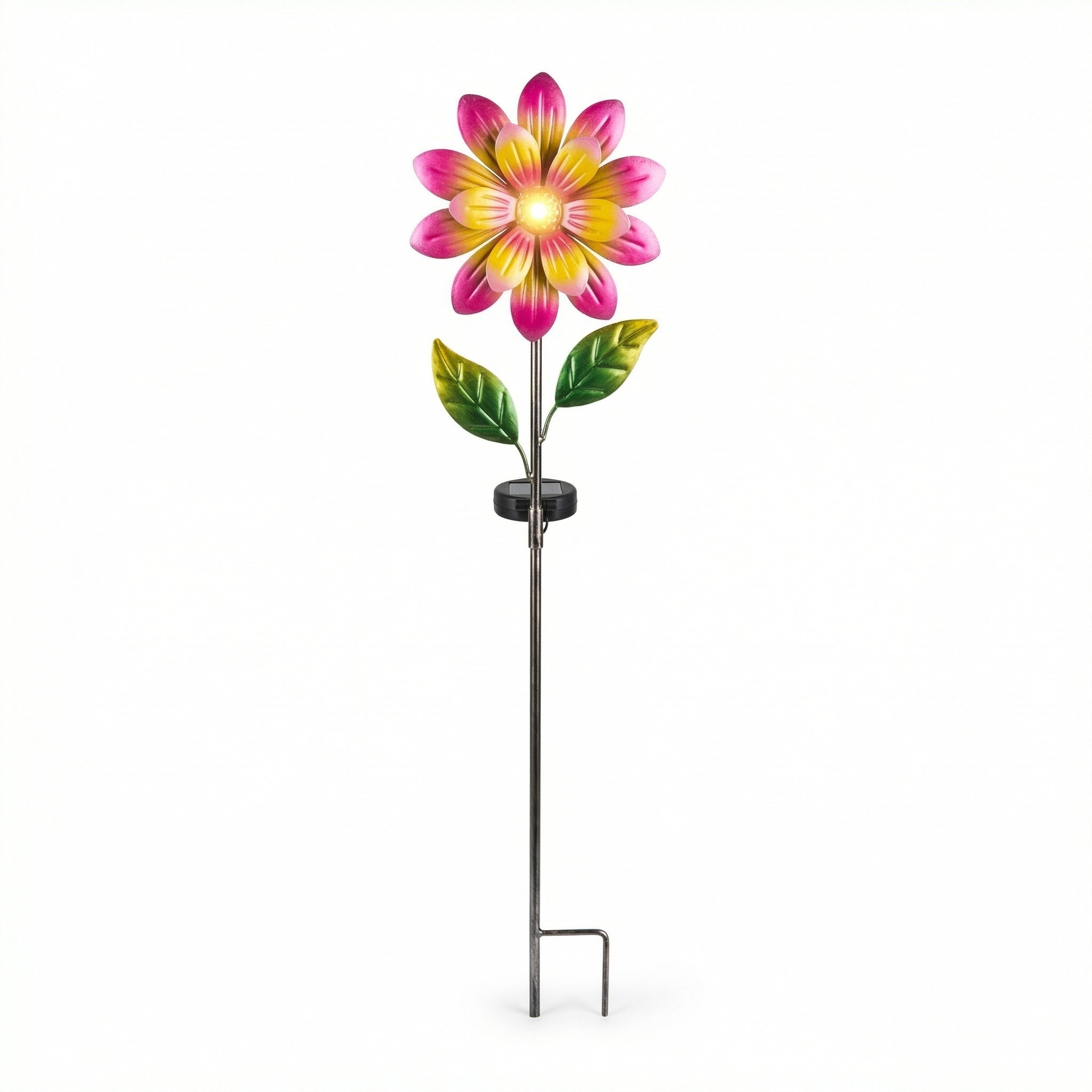 Estaca Solar Primavera Flor Decorativa con Luz LED Cálida para Jardín | Belavi