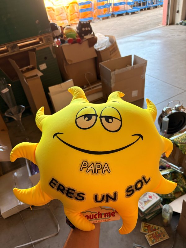 Peluche Sol 'Papá Eres Un Sol'