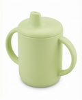 Taza Aprendizaje Bebé Crofton Verde con Tapa y Asas