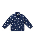 Chaqueta Polar Infantil Lily & Dan — Azul Estrellas