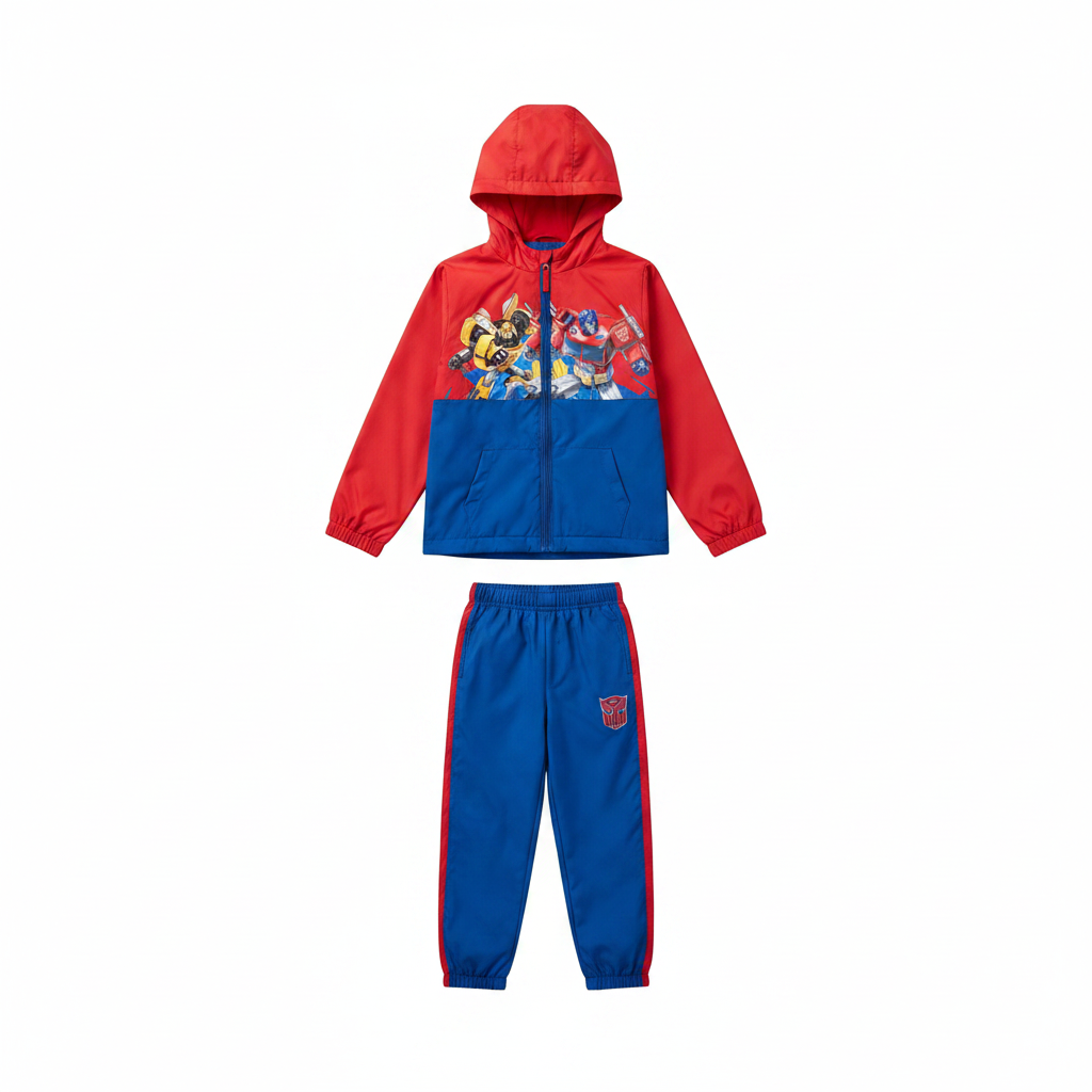 Conjunto Impermeable Transformers Infantil