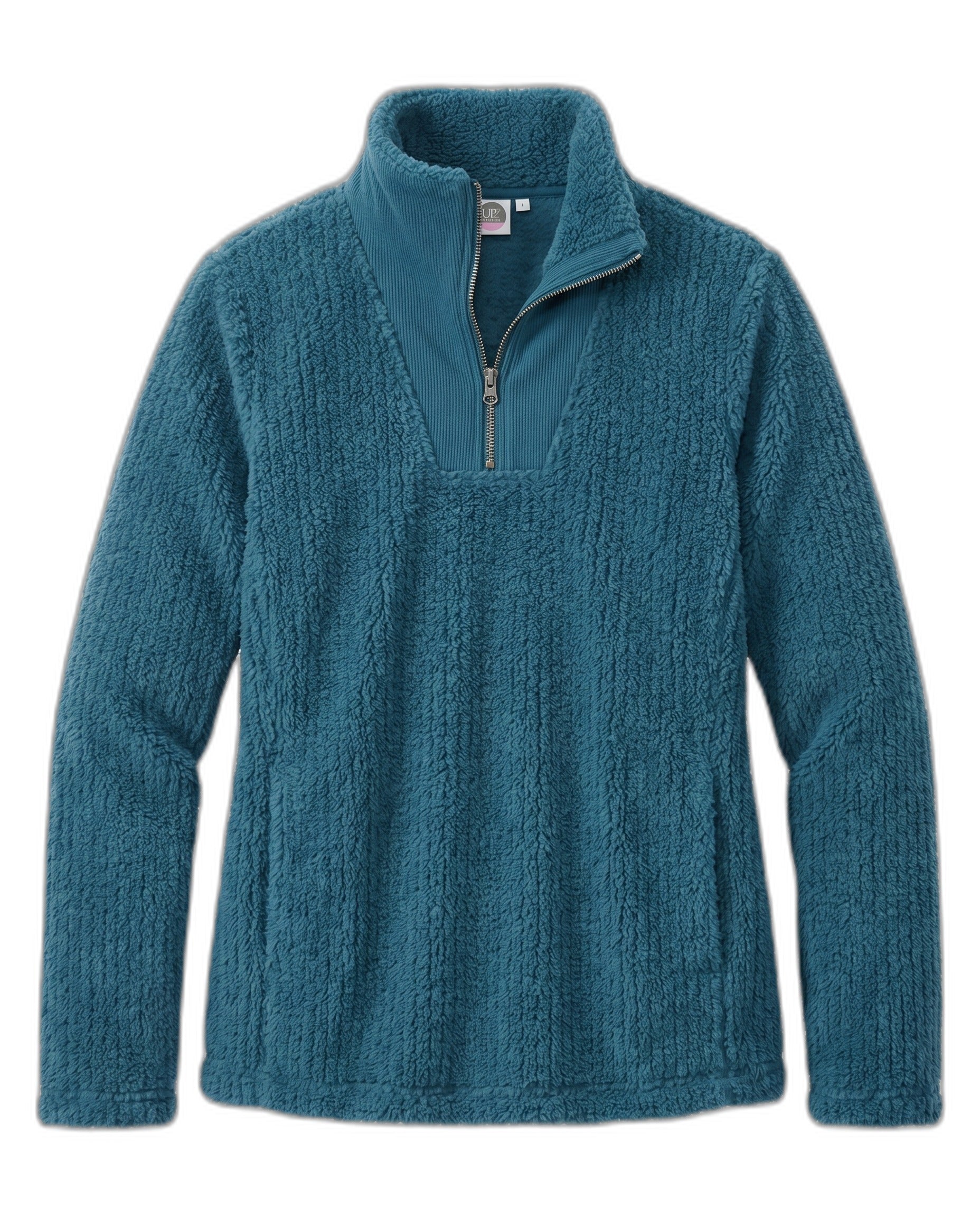 Jersey Polar Mujer Up2Fashion — Azul Petróleo