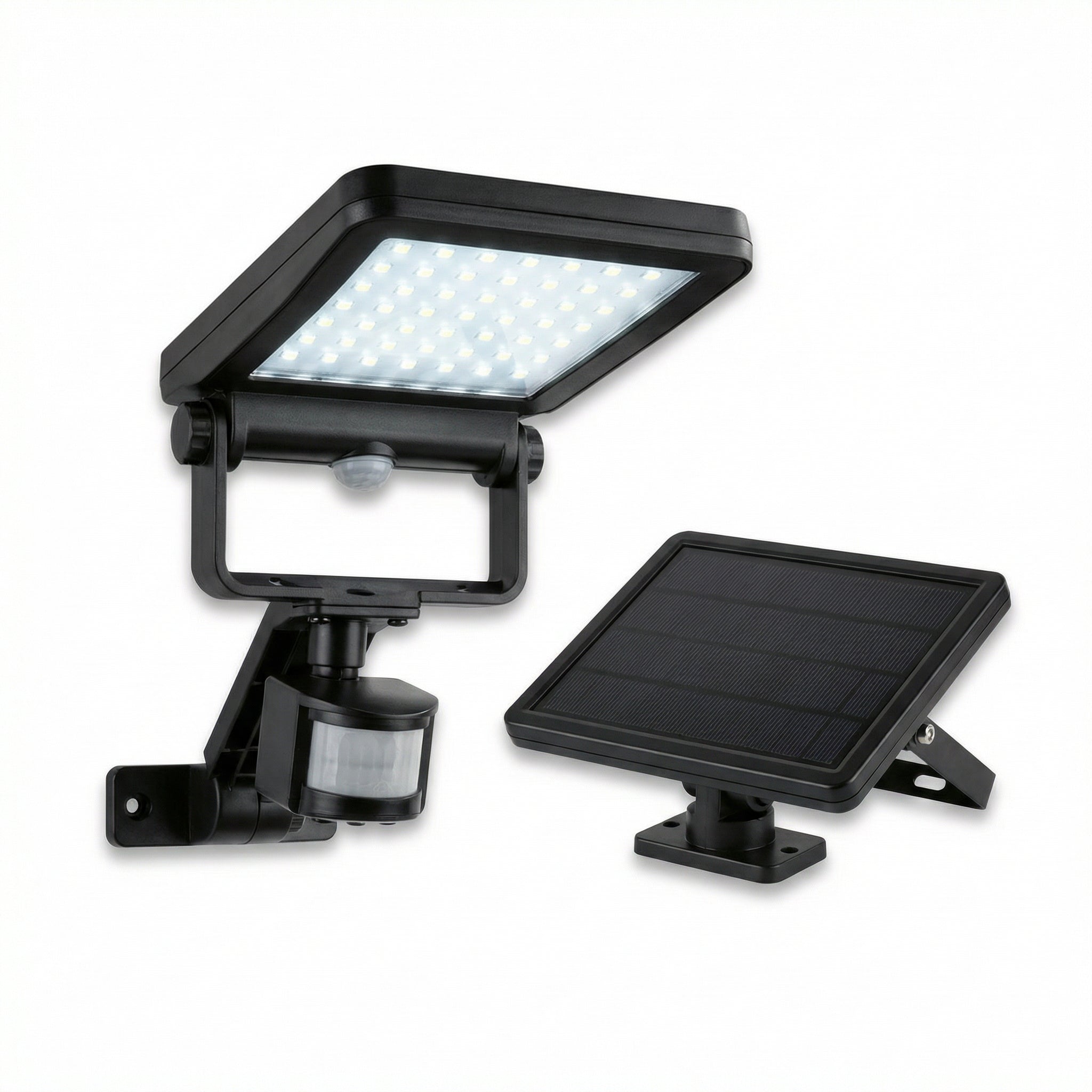 Foco Solar LED con Sensor de Movimiento IP65 6500K Montaje Pared | Livarno Home
