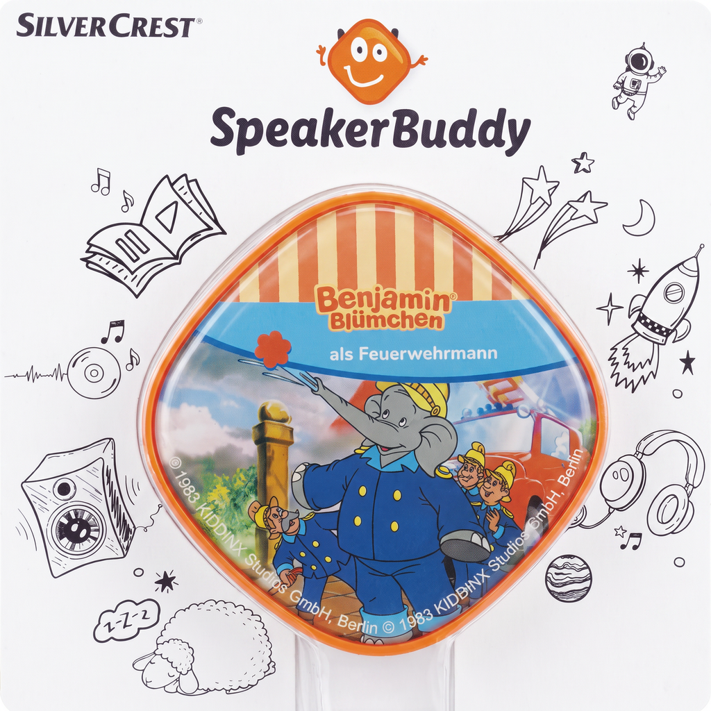 SilverCrest SpeakerBuddy Moneda de Audio Benjamin Blümchen