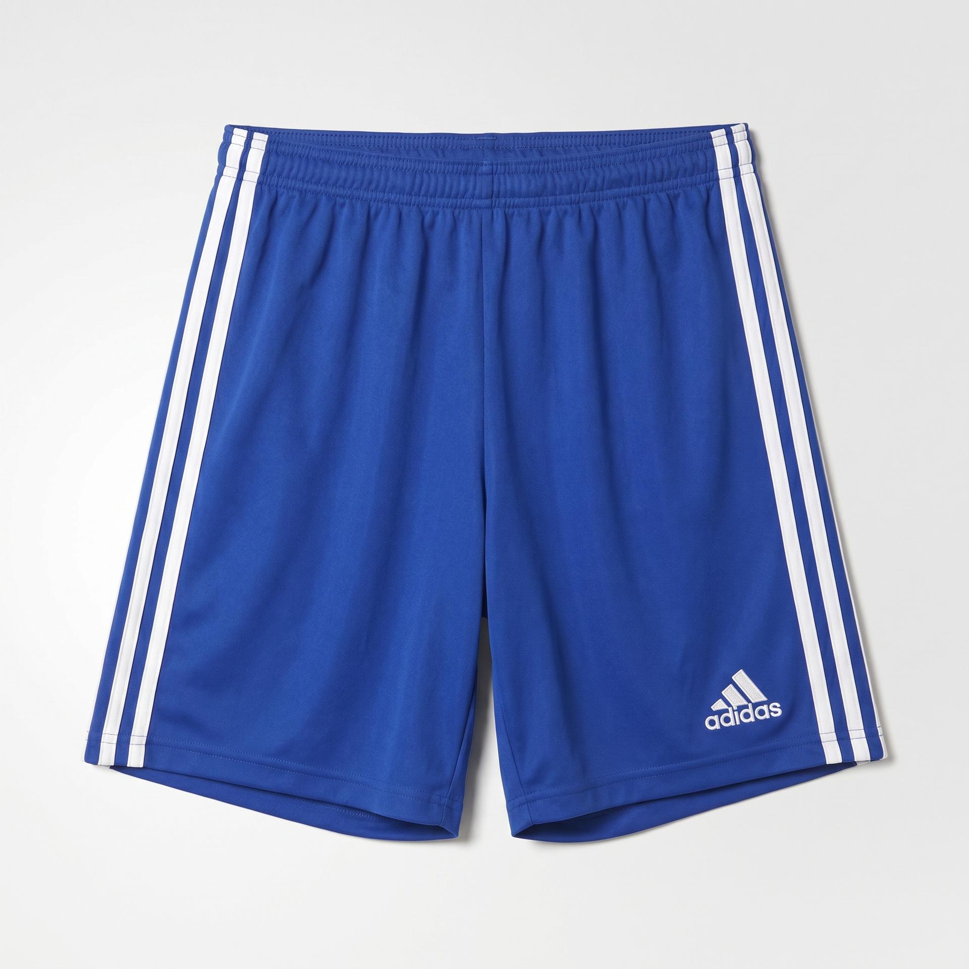 Pantaloneta Adidas Azul — fondo blanco