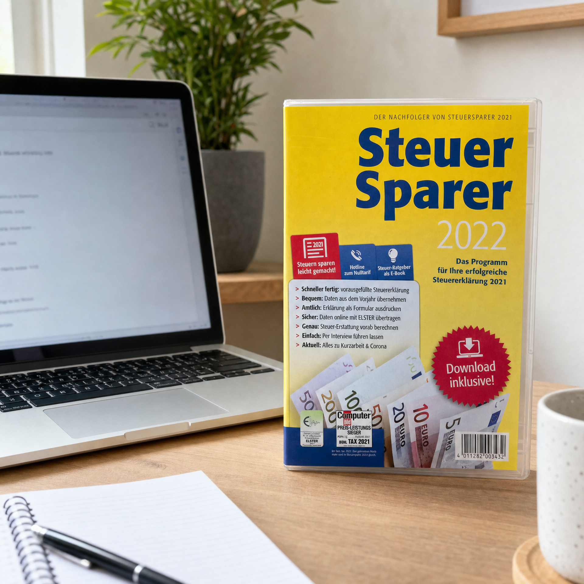 Buhl Tax Steuer:Sparer 2022 — Software Fiscal Alemana para Declaración 2021
