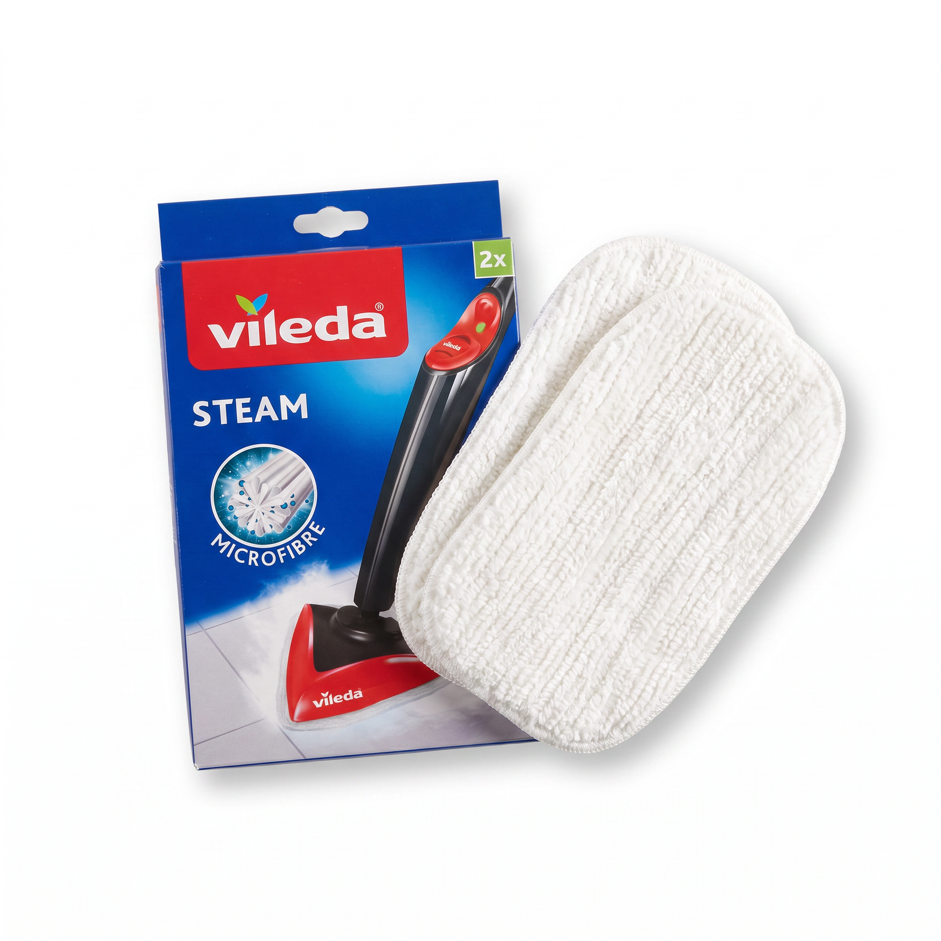 Vileda Steam Pack de 2 Fundas de Microfibra